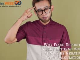 Why Fixed Deposit & Debt Returns will always be Negative [With Calculation]