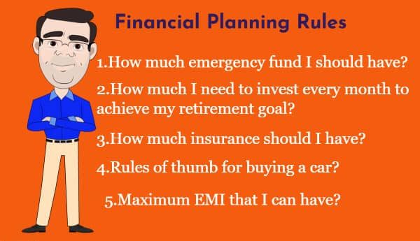 financial planning rules