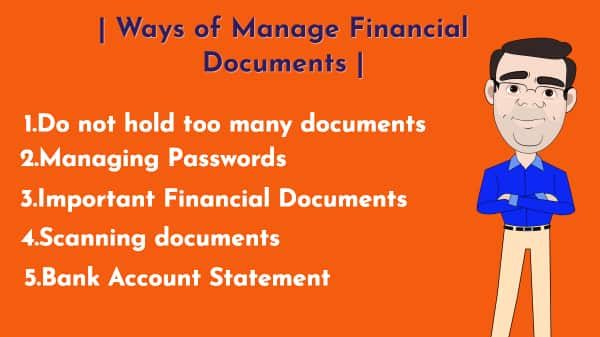 How to Manage Your Financial Documents