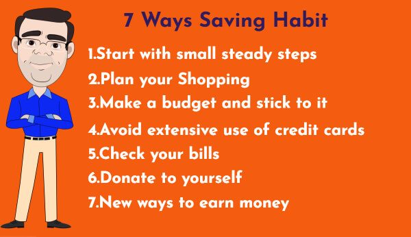 7 Ways to kickstart the Saving Habit