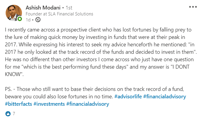 Mutual Fund Performance Mis-conception