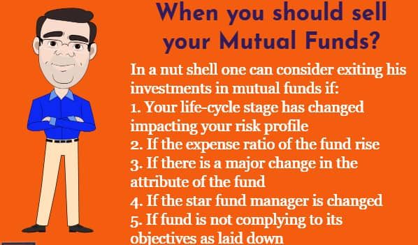when you should sell your mutual funds