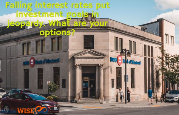 Falling interest rates put investment goals in jeopardy. What are your options?