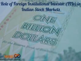 Role of Foreign Institutional Investor (FIIs) in Indian Stock Markets